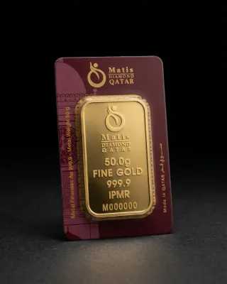 50g Fine Gold Bar (999.9)