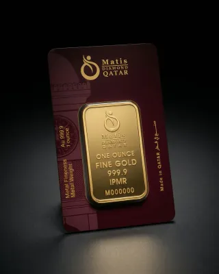 1 oz Fine Gold Bar (999.9)